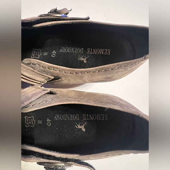 Remonte dorndorf brown with black leather shoes size 40 great conditions - Picture 7 of 10